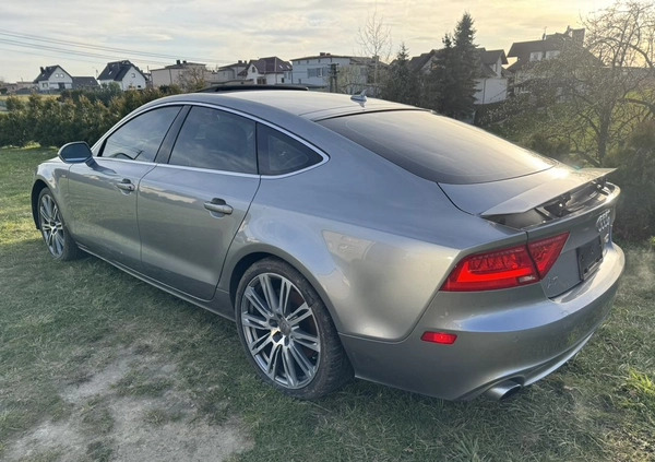 Audi A7 cena 38900 przebieg: 70042, rok produkcji 2012 z Iława małe 596